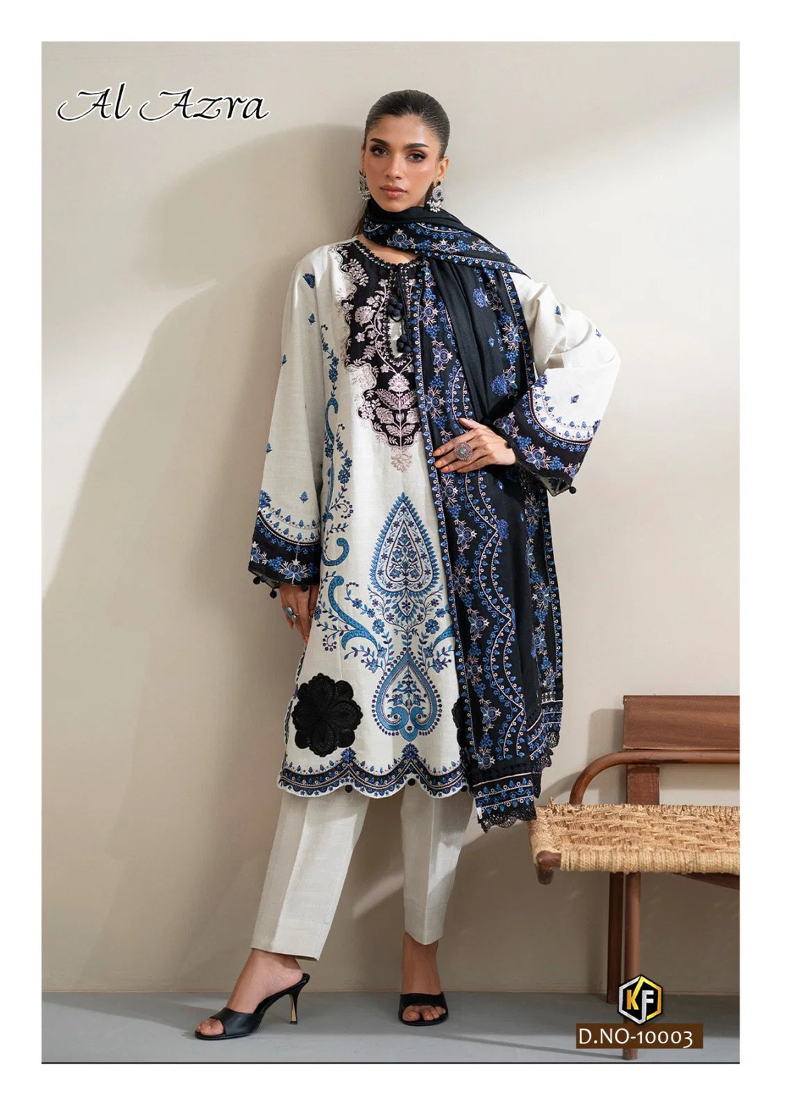 Keval Fab Al Azara Vol 10 Readymade Karachi Kurti Pant With Dupatta