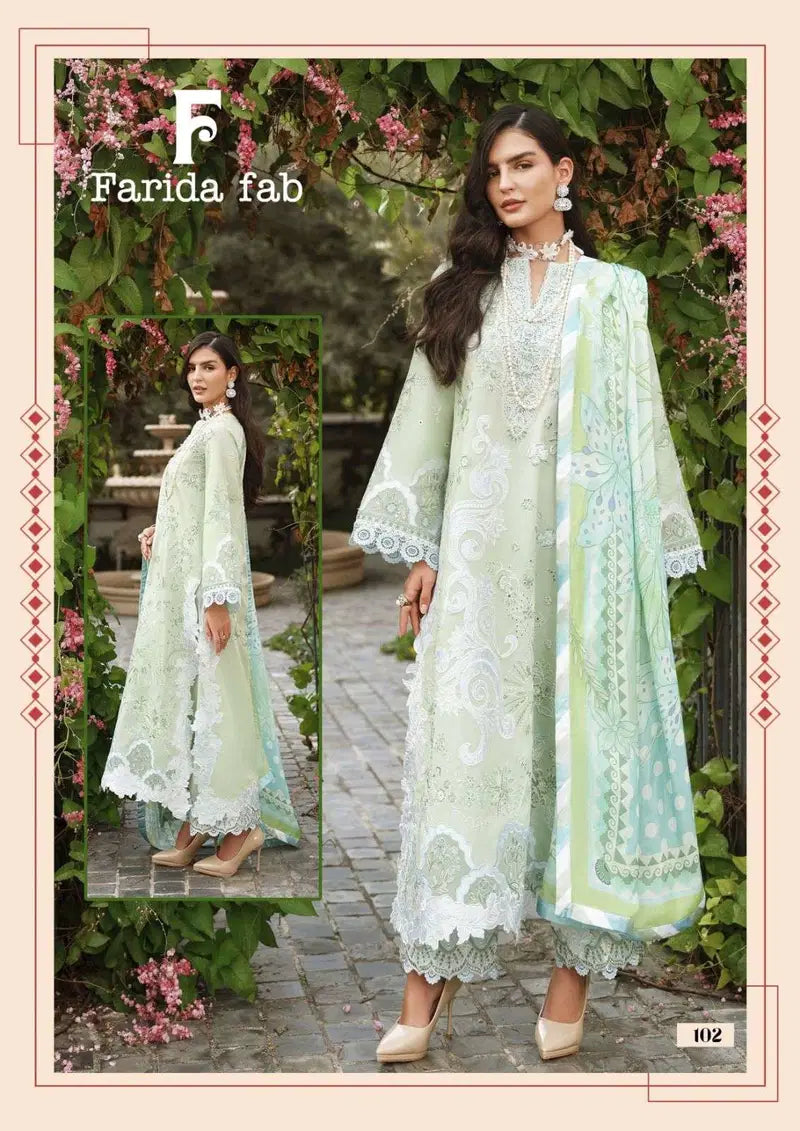 Farida Mushq Readymade Cotton Printed Kurti Set Collection