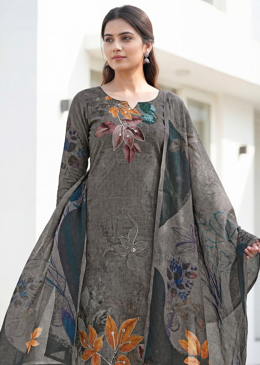 Rahi Rising Silver Vol 3 Readymade Cotton Kurti Pant With Dupatta
