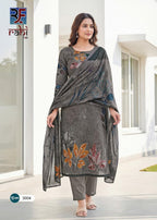 Rahi Rising Silver Vol 3 Readymade Cotton Kurti Pant With Dupatta