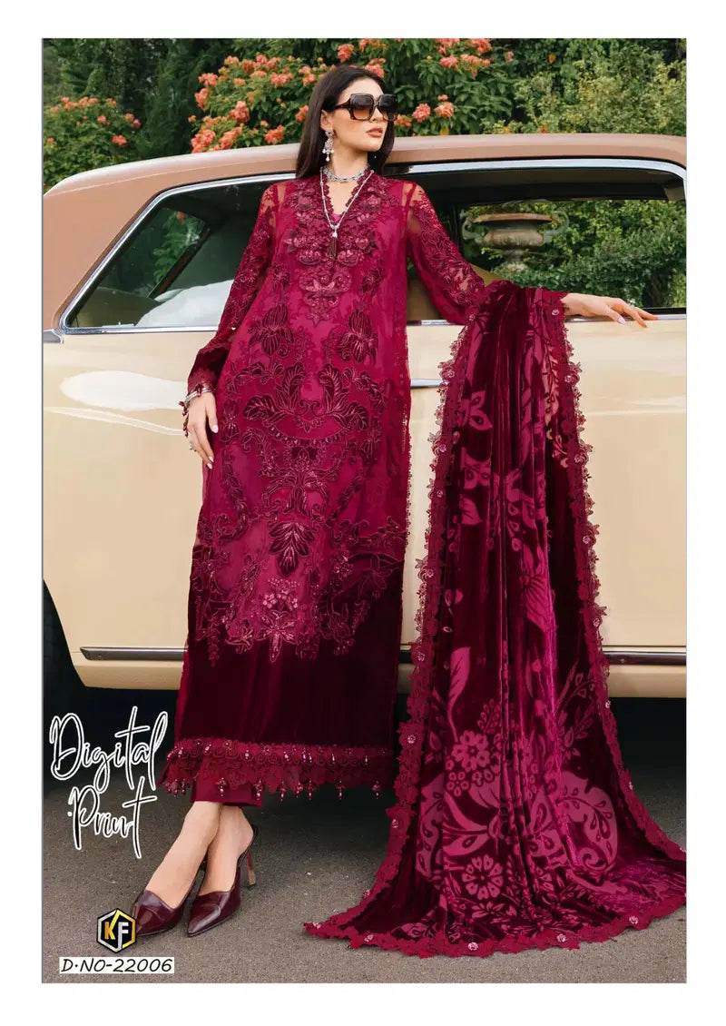 Keval Sobia Nazir Vol 22 Cotton Printed Karachi Dress Material Collection