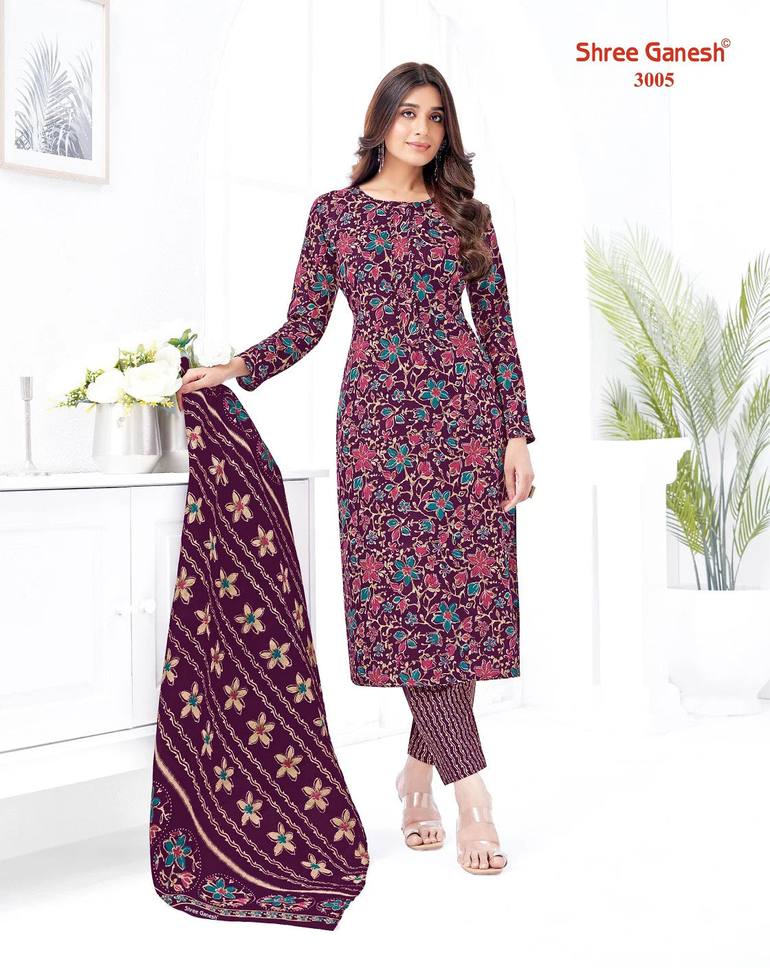Shree Ganesh Samaiyra Vol 20 Cotton Printed Dress Material