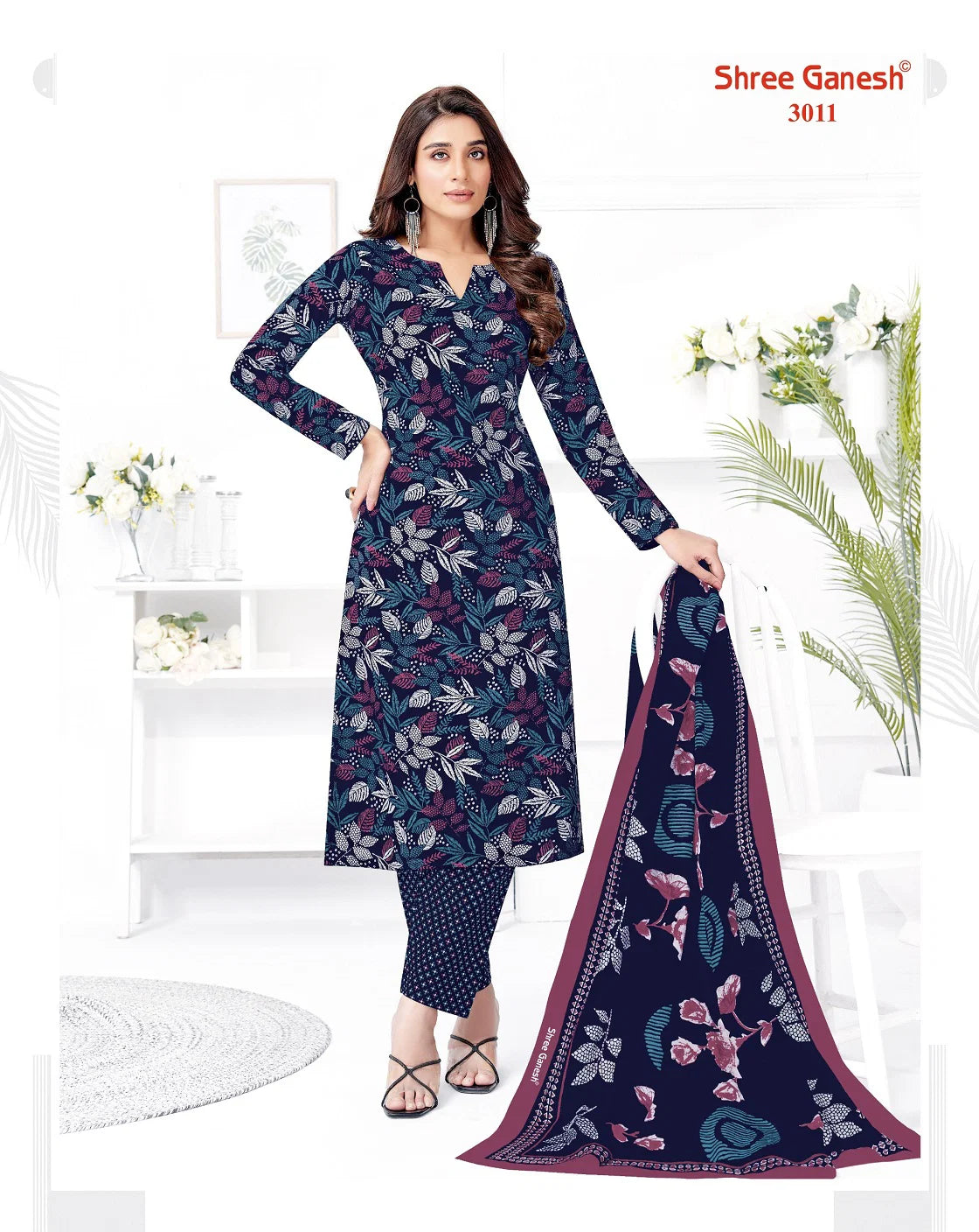 Shree Ganesh Samaiyra Vol 20 Cotton Printed Dress Material