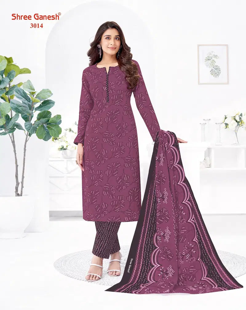 Shree Ganesh Samaiyra Vol 20 Cotton Printed Dress Material