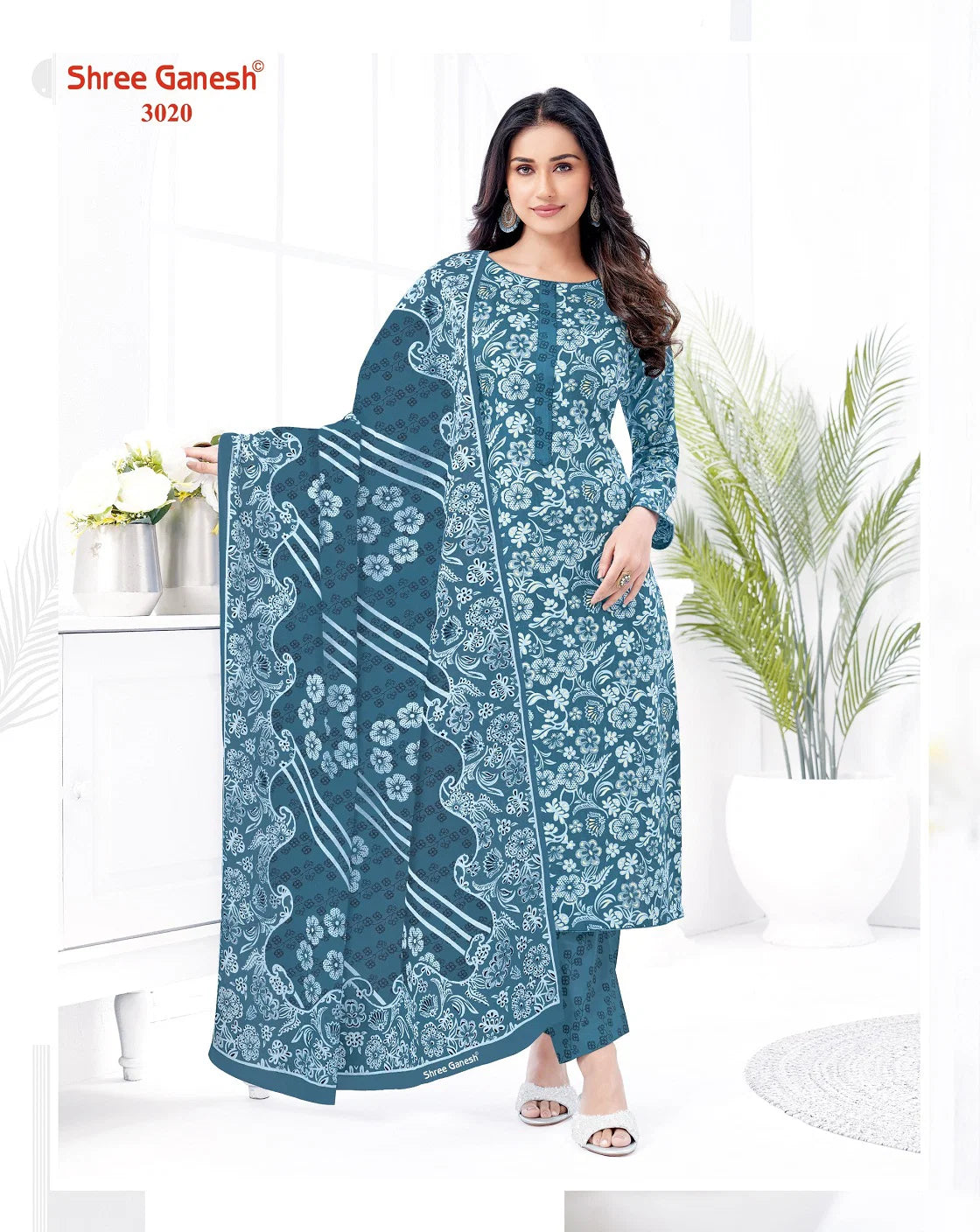 Shree Ganesh Samaiyra Vol 20 Cotton Printed Dress Material