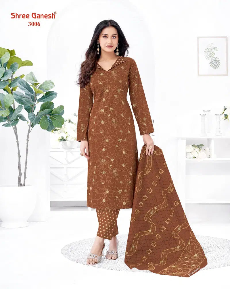 Shree Ganesh Samaiyra Vol 20 Cotton Printed Dress Material