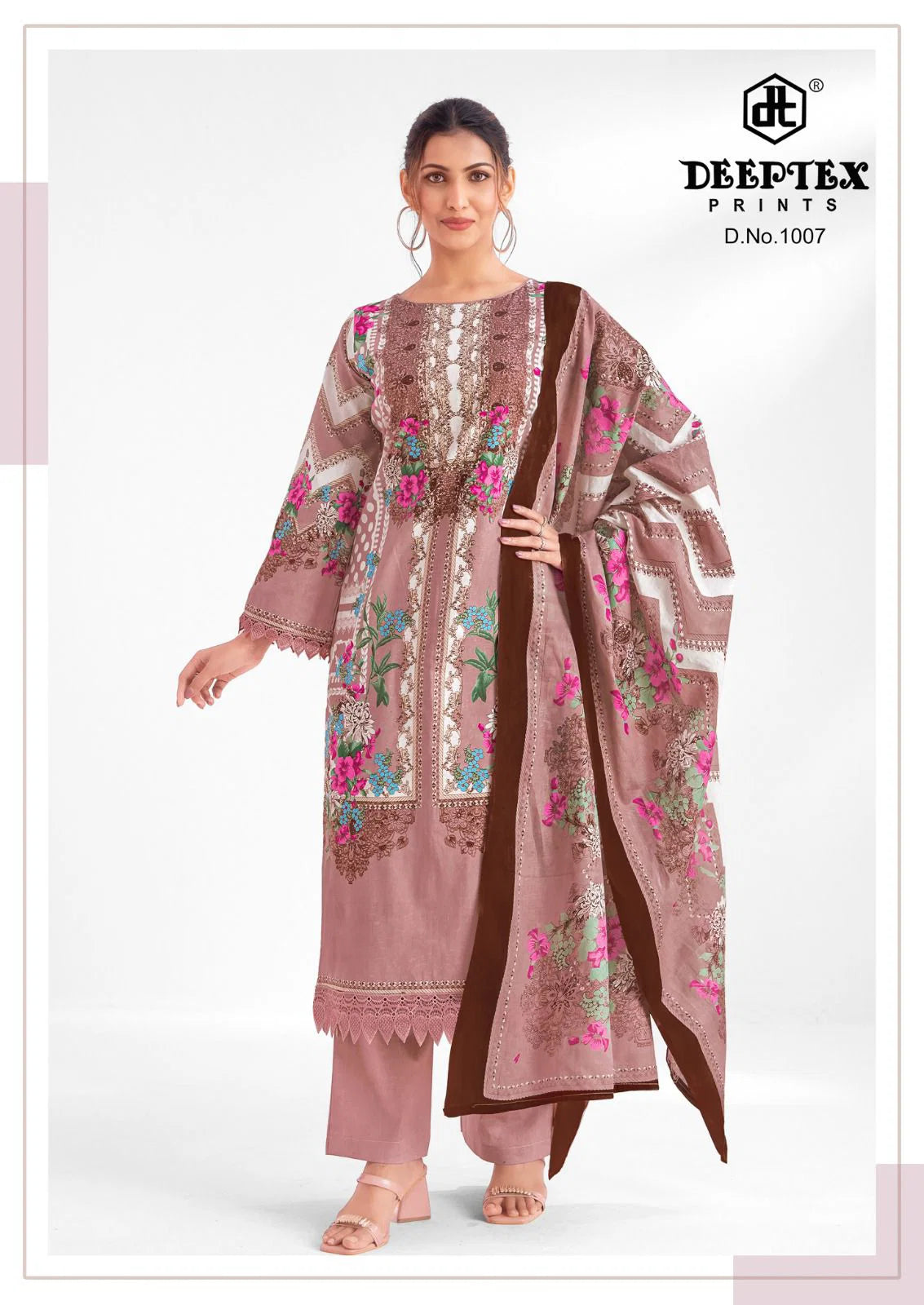 Deeptex Aaysha Noor Vol 1 Readymade Karachi Kurti Pant With Dupatta