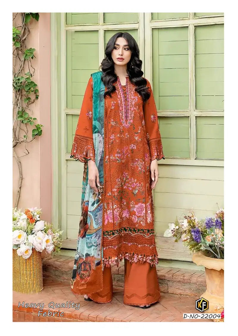 Keval Sobia Nazir Vol 22 Readymade Cotton Printed Kurti Pant With Dupatta