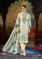 Mizaj Jazmin Vol 5 Readymade Soft Cotton Karachi Kurti Set Collection