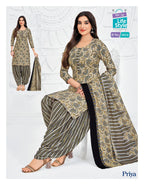 Mcm Priya Vol 30 Readymade Cotton Printed Patiyala Dress Collection