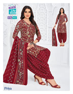 Mcm Priya Vol 30 Readymade Cotton Printed Patiyala Dress Collection