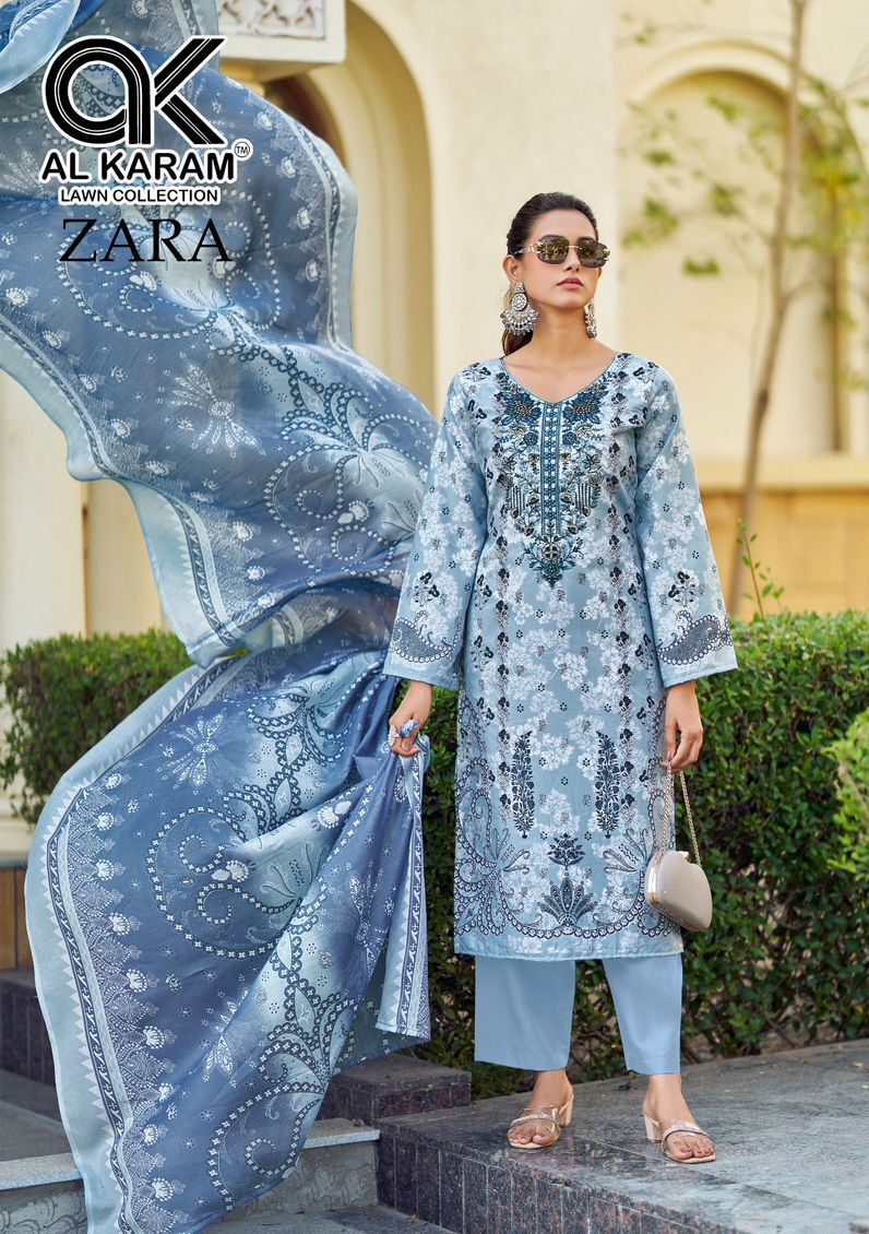 Al Karam Zara Vol 1 Readymade Rayon Printed Kurti Set Collection