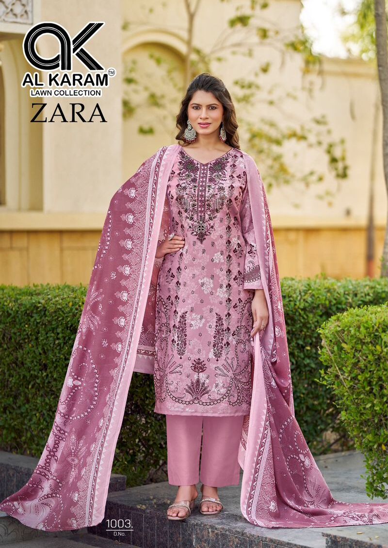 Al Karam Zara Vol 1 Readymade Rayon Printed Kurti Set Collection