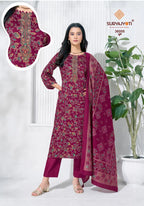 Suryajyoti Kalki Vol 36 Jam Satin Dress Material Collection