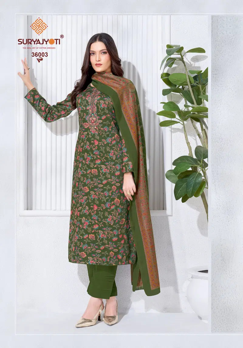 Suryajyoti Kalki Vol 36 Jam Satin Dress Material Collection
