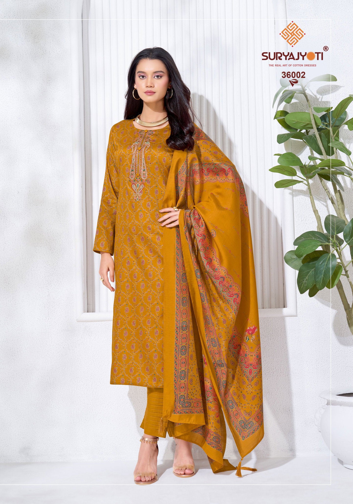 Suryajyoti Kalki Vol 36 Jam Satin Dress Material Collection