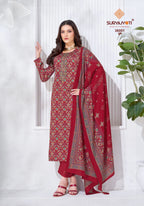 Suryajyoti Kalki Vol 36 Jam Satin Dress Material Collection