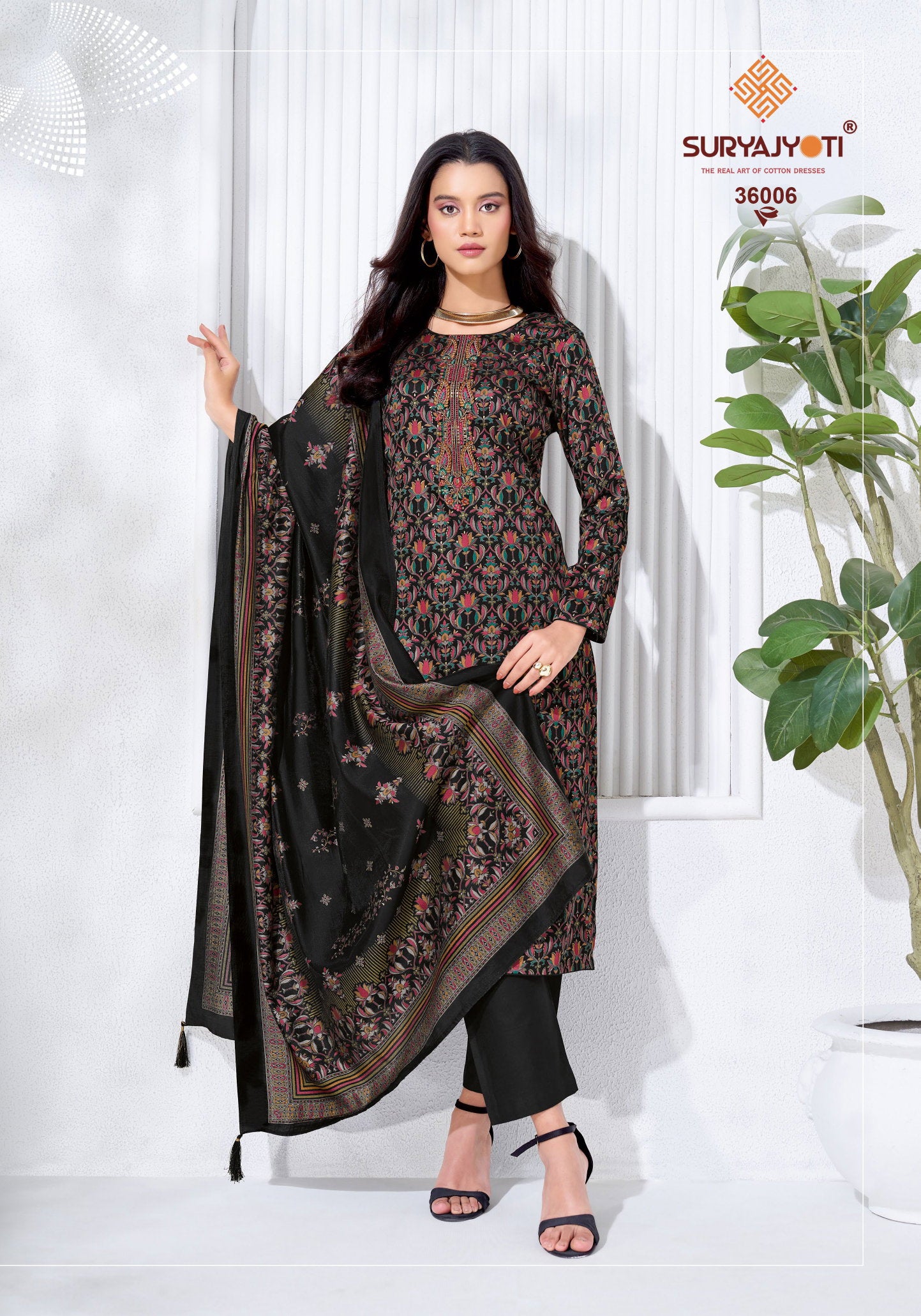 Suryajyoti Kalki Vol 36 Jam Satin Dress Material Collection