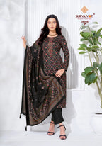 Suryajyoti Kalki Vol 36 Jam Satin Dress Material Collection