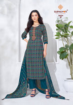 Suryajyoti Kalki Vol 36 Jam Satin Dress Material Collection