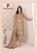 Farida Ellija B Vol 17 Readymade Cotton Karachi Kurti Pant With Dupatta