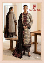 Farida Ellija B Vol 17 Readymade Cotton Karachi Kurti Pant With Dupatta