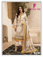 Farida Ramsha Vol 7 Readymade Cotton Printed Kurti Pant With Dupatta