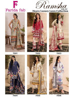 Farida Ramsha Vol 7 Readymade Cotton Printed Kurti Pant With Dupatta