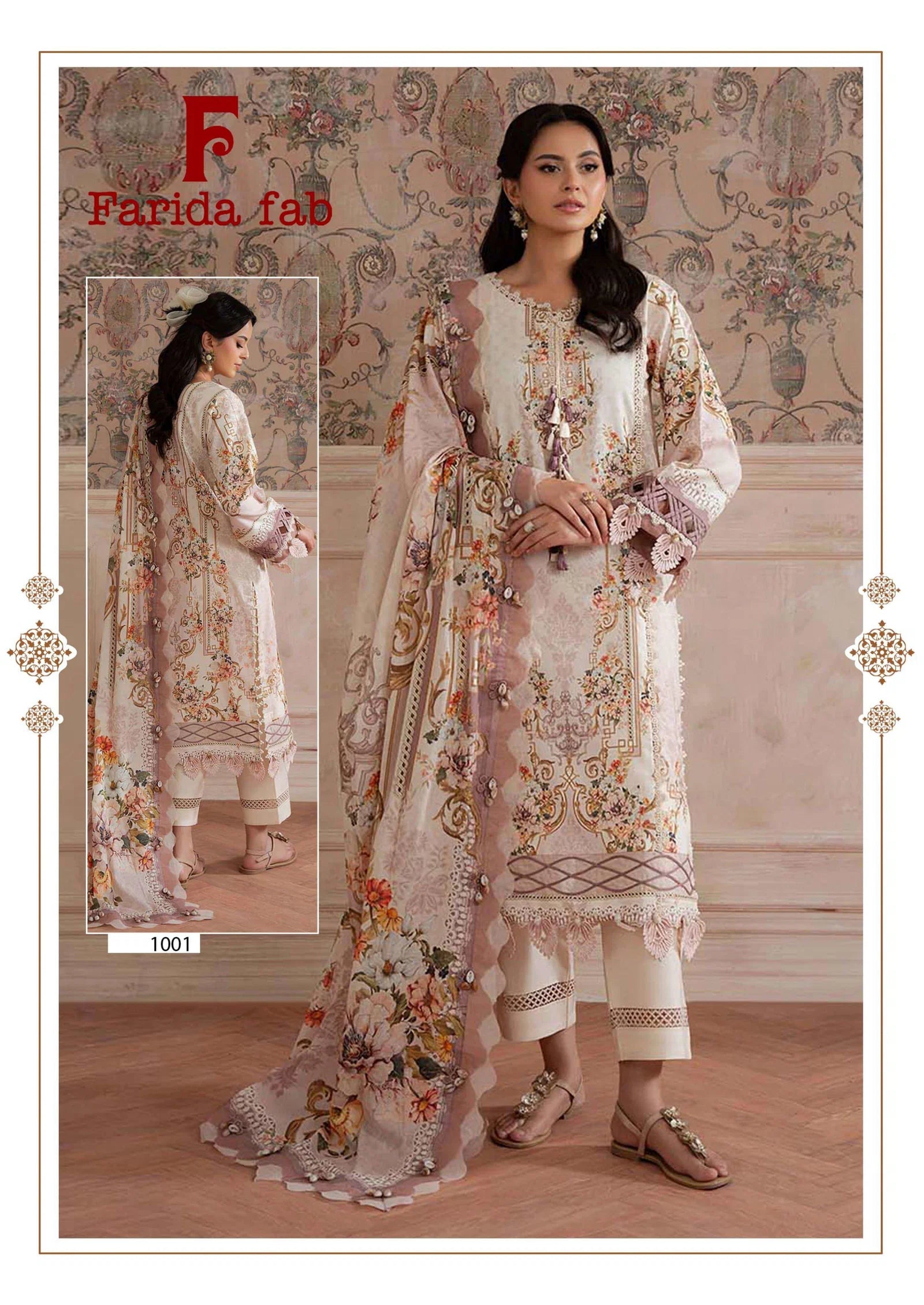 Farida Julfat Vol 11 Readymade Cotton Karachi Kurti Set Collection