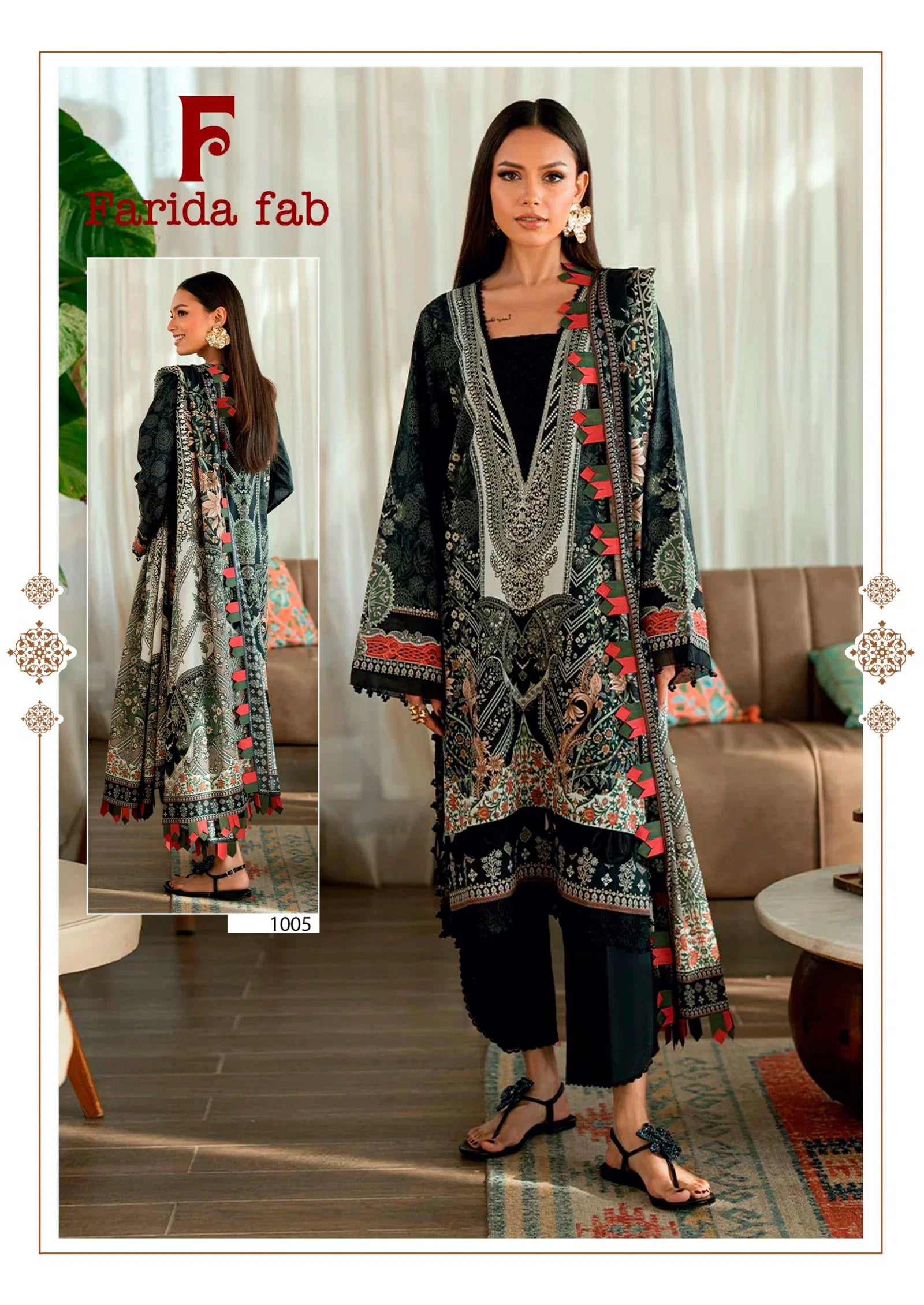 Farida Julfat Vol 11 Readymade Cotton Karachi Kurti Set Collection