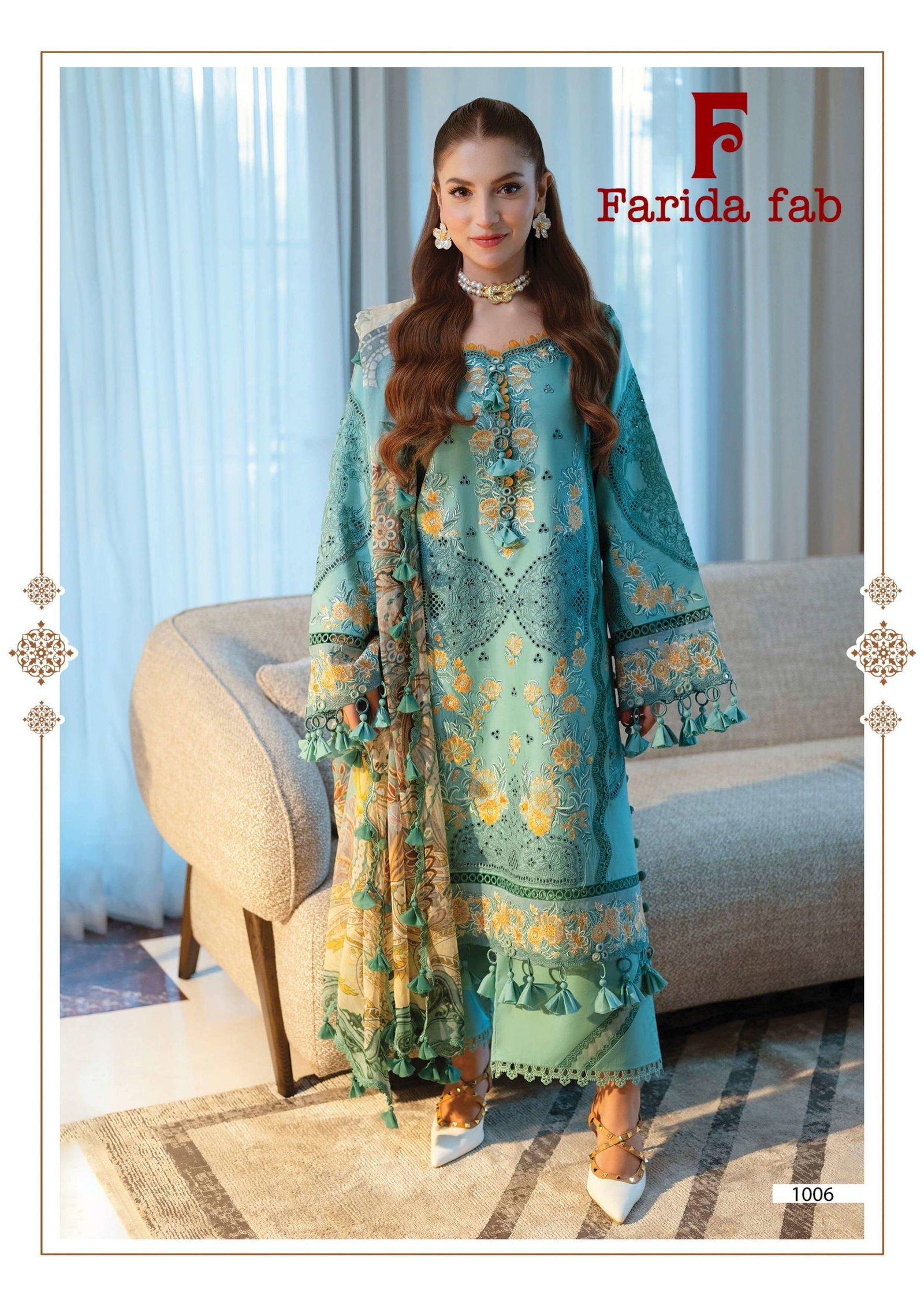 Farida Julfat Vol 11 Readymade Cotton Karachi Kurti Set Collection