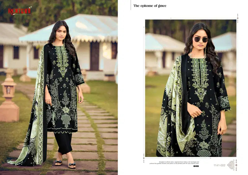 Romani Needle Wonder Vol 10 Readymade Cotton Pakistani Salwar Kameez