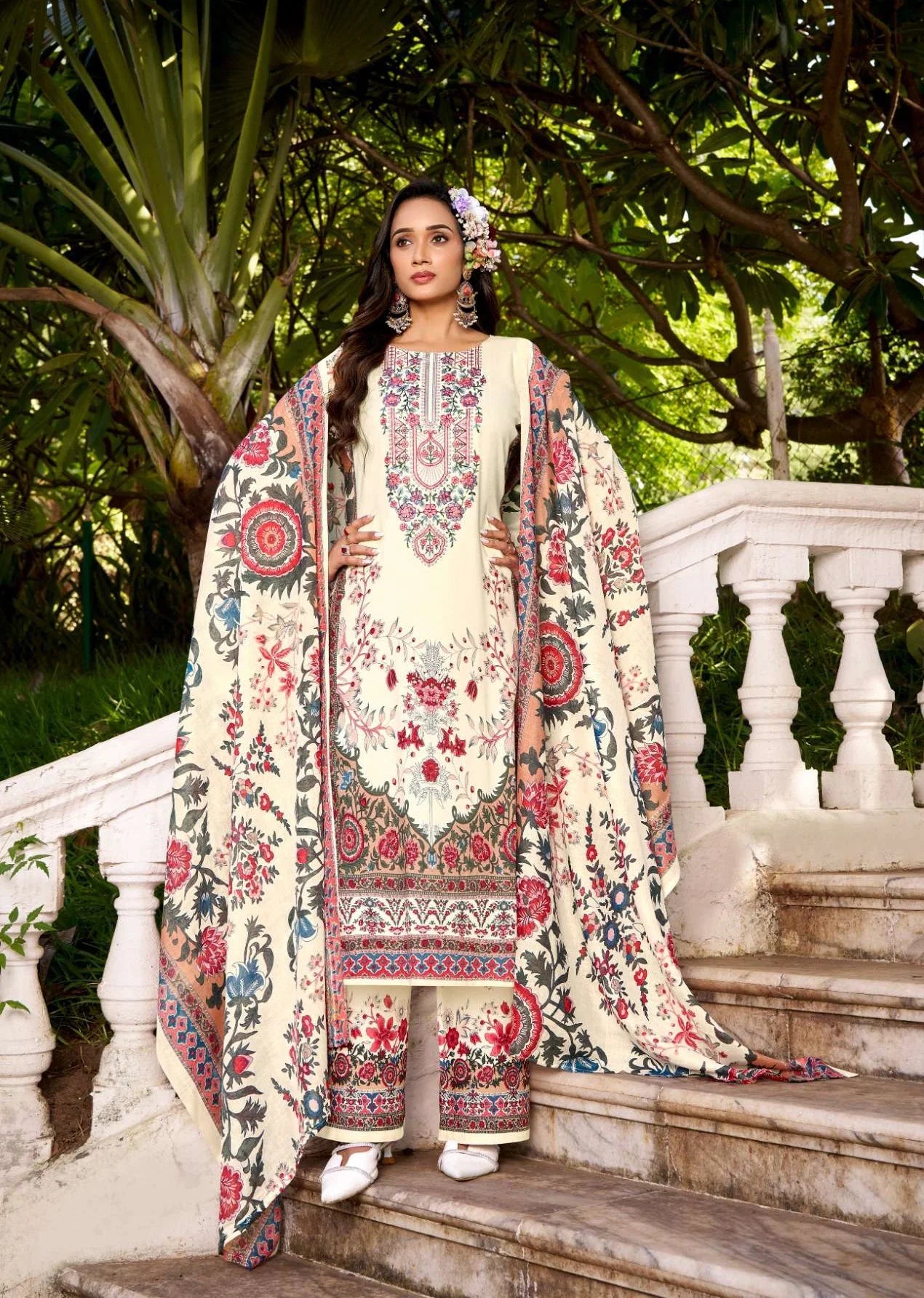 Romani Mahira Vol 9 Readymade Cotton Pakistani Kurti With Dupatta