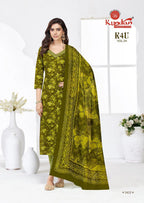 Kundan K4U Vol 34 Readymade Cotton Printed Kurti Set Collection