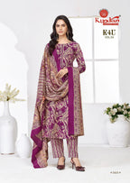 Kundan K4U Vol 34 Readymade Cotton Printed Kurti Set Collection