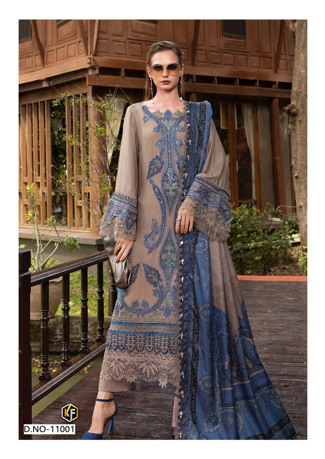 Keval Soha Nazir Vol 11 Readymade Cotton Karachi Kurti Set Collection
