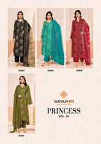 Suryajyoti Princess Vol 20 Rayon Printed Dress Material Collection