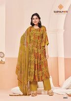 Suryajyoti Princess Vol 20 Rayon Printed Dress Material Collection