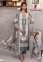 Farida Firdous Queen Vol 18 Readymade Cotton Printed Kurti Set Collection