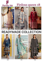Farida Firdous Queen Vol 18 Readymade Cotton Printed Kurti Set Collection