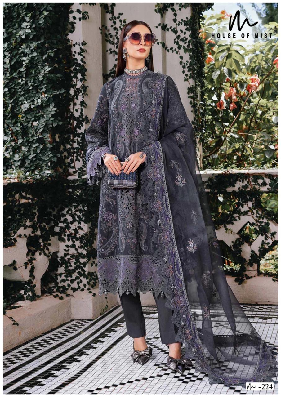 House Of Mist Ghazal Vol 23 Readymade Karachi Kurti Set Collection