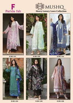 Farida Mushq Vol 1 Cotton Printed Karachi Dress Material Collection