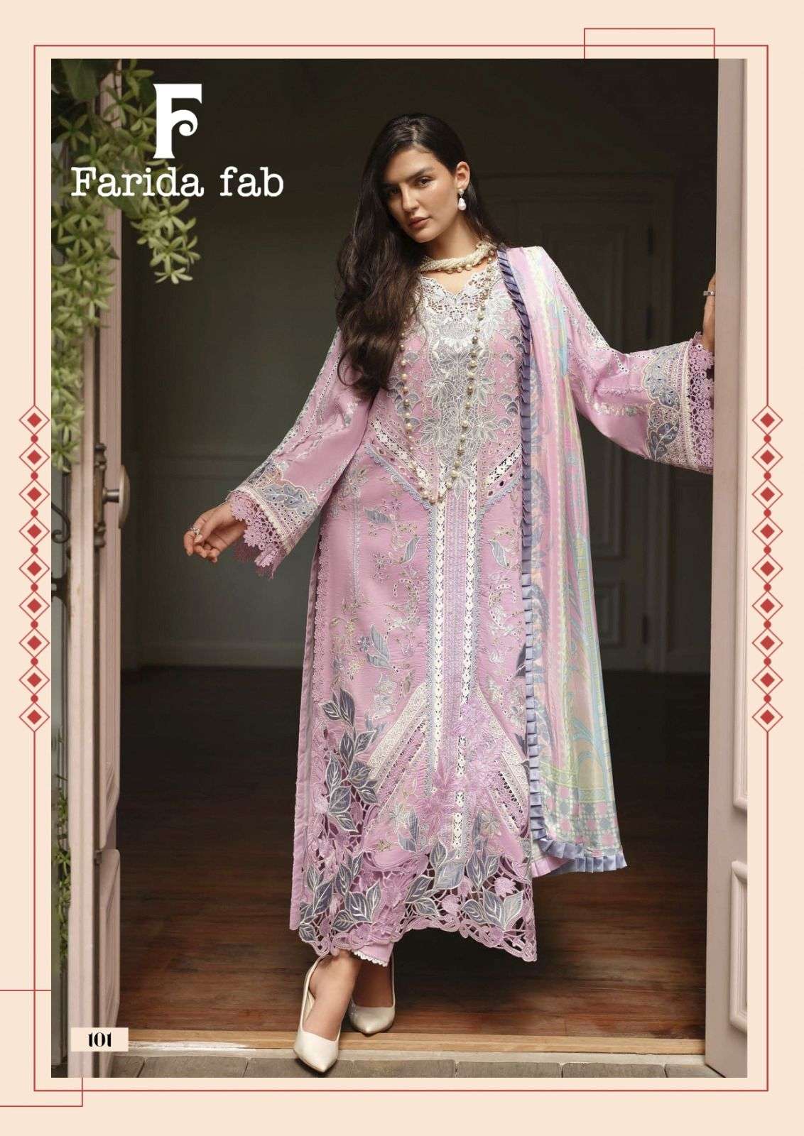 Farida Mushq Vol 1 Cotton Printed Karachi Dress Material Collection