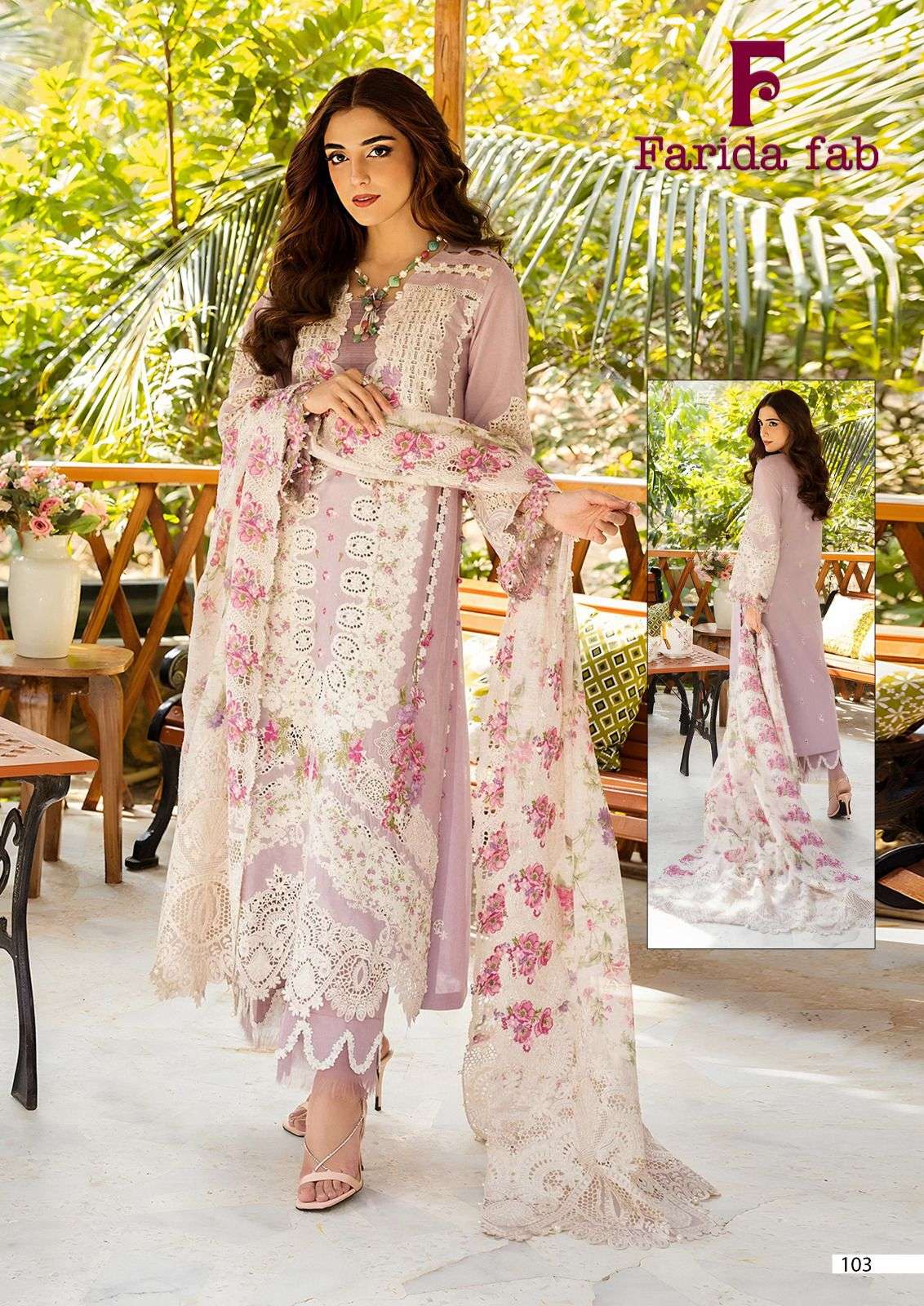 Farida Bin Saeed Readymade Cotton Printed Pakistani Kurti Set Collection
