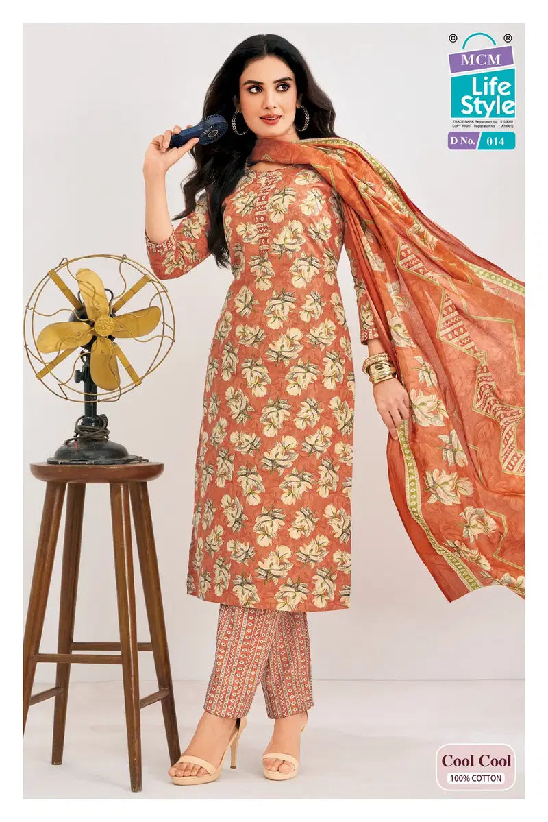 Mcm Cool Cool Vol 1 Readymade Cotton Kurti Pant With Dupatta