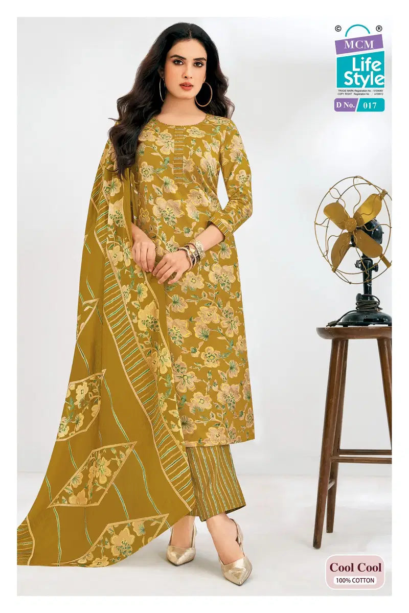 Mcm Cool Cool Vol 1 Readymade Cotton Kurti Pant With Dupatta