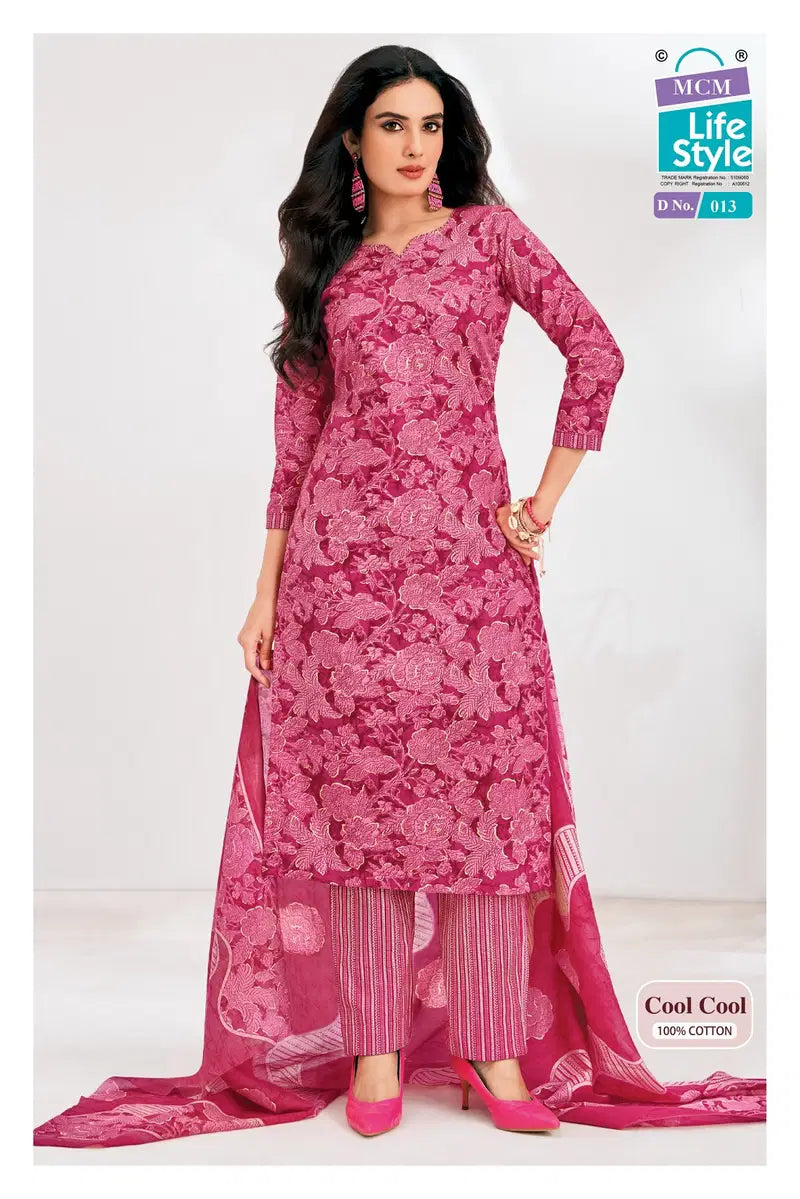 Mcm Cool Cool Vol 1 Readymade Cotton Kurti Pant With Dupatta