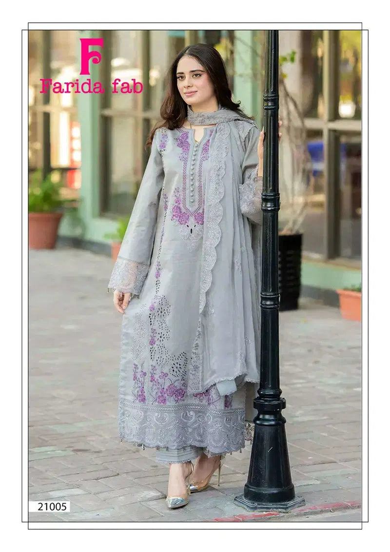 Farida Sobia Nazir Vol 21 Readymade Karachi Kurti Pant With Dupatta
