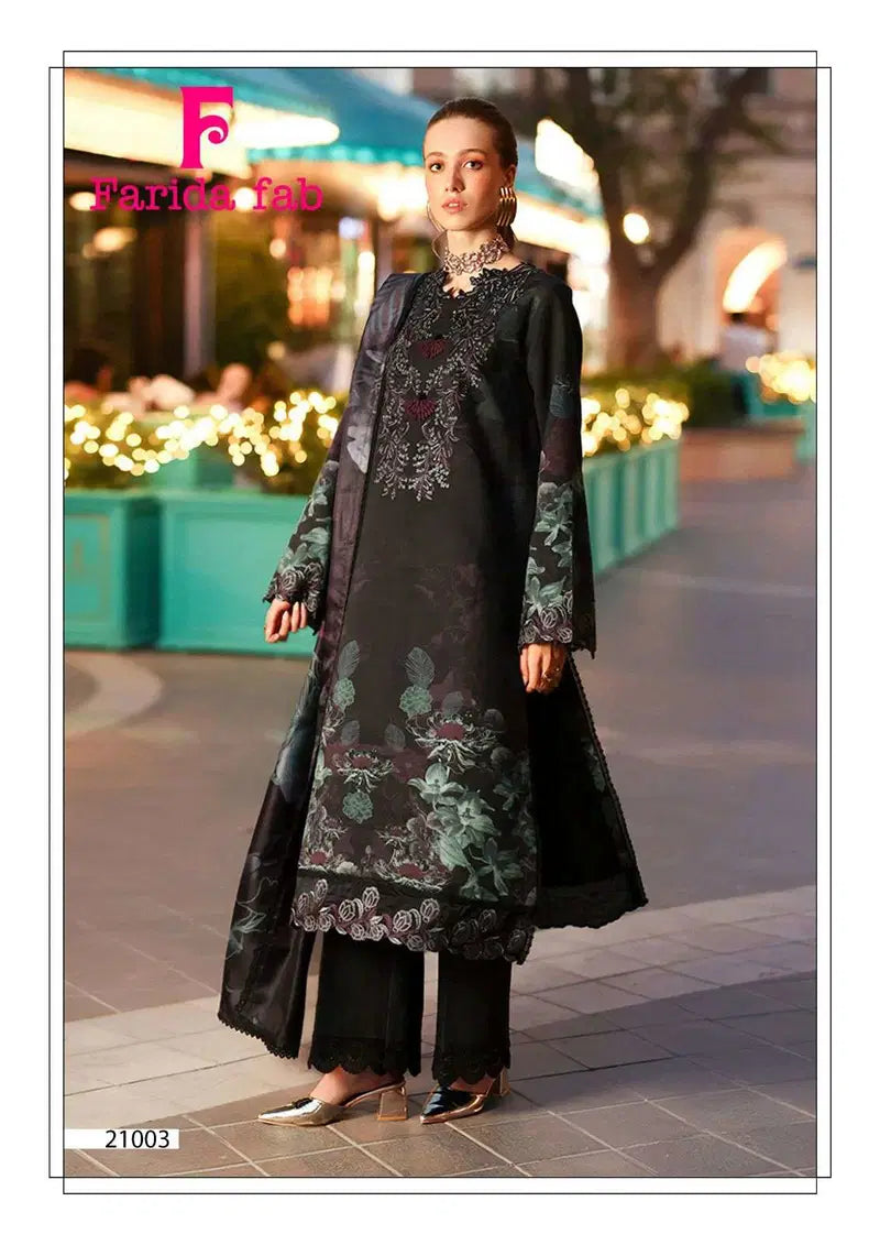 Farida Sobia Nazir Vol 21 Readymade Karachi Kurti Pant With Dupatta