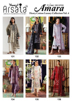Arsala Amara Vol 4 Readymade Cotton Karachi Kurti Pant With Dupatta